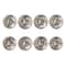 12 Packs: 8 ct. (96 total) Silver Sew-On Snaps by Loops & Threads™